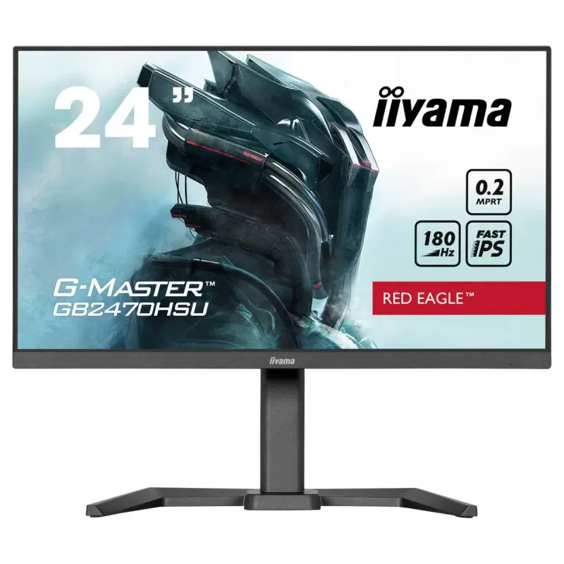 מסך מחשב IIYAMA GB2470HSU-B6 23.8" G-Master IPS FHD 180Hz 0.2ms GB2470HSU-B6 27"