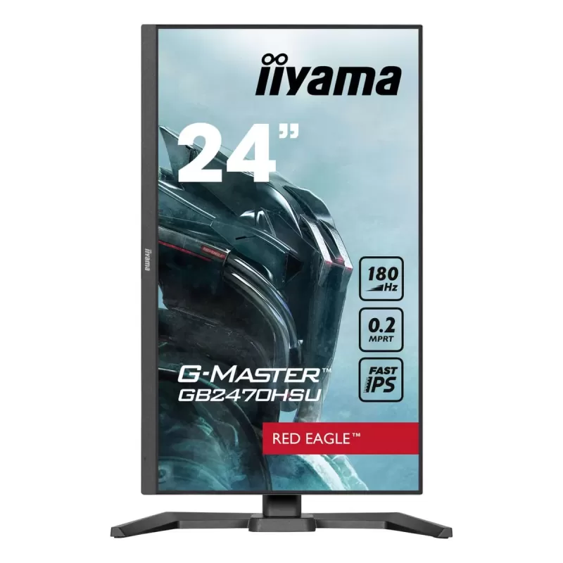 מסך מחשב IIYAMA GB2470HSU-B6 23.8" G-Master IPS FHD 180Hz 0.2ms GB2470HSU-B6 27"