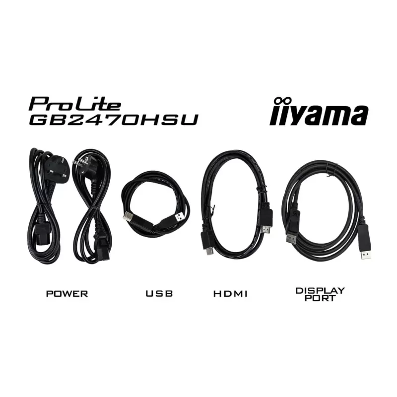 מסך מחשב IIYAMA GB2470HSU-B6 23.8" G-Master IPS FHD 180Hz 0.2ms GB2470HSU-B6 27"