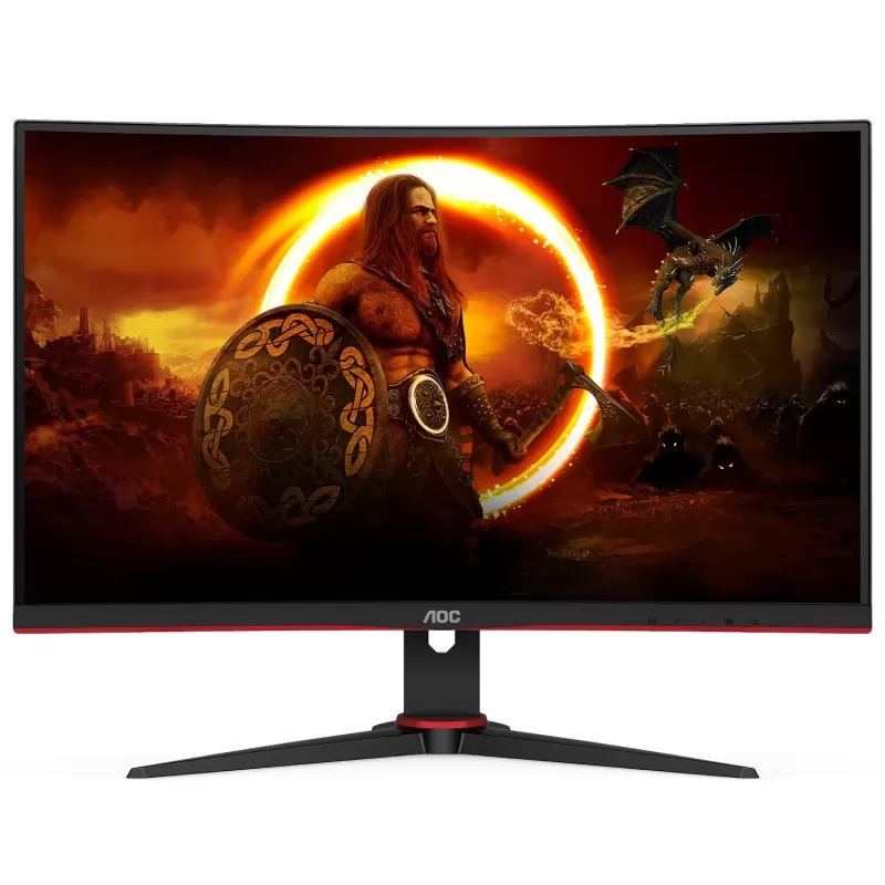 Curved gaming monitor AOC C24G2AE-BK 23.6' VA FHD 165Hz 1ms 1500R C24G2AE-BK 23.6" - parallel importer