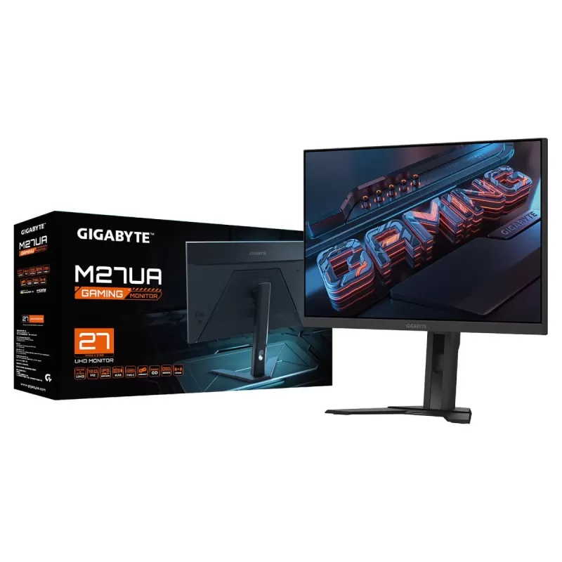 מסך גיימינג Gigabyte 27" M27UA IPS UHD 160Hz 1ms M27UA צבע שחור מסך גיימינג Gigabyte 27" M27UA IPS UHD 160Hz 1ms M27UA צבע שחור
