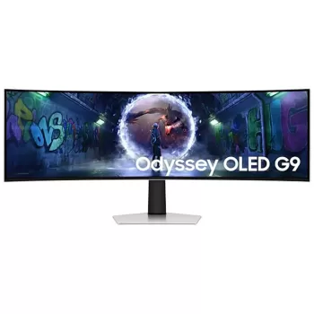מסך מחשב גיימינג Samsung Odyssey G9 S49DG932SM 49" 240Hz‎ Dual QHD OLED צבע - יבואן מקביל