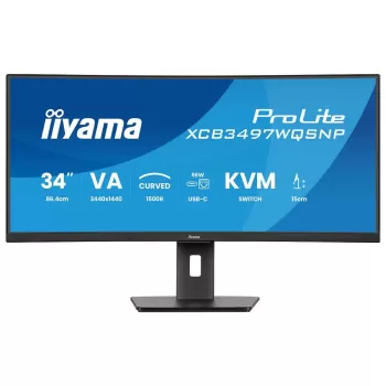 Curved computer monitor IIYAMA ProLite XCB3497WQSNP-B1 34" 120Hz UWQHD VA Color:black