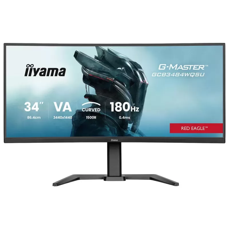 Изогнутый монитор для игр IIYAMA G-Master GCB3484WQSU-B1 34" 180Hz UWQHD VA