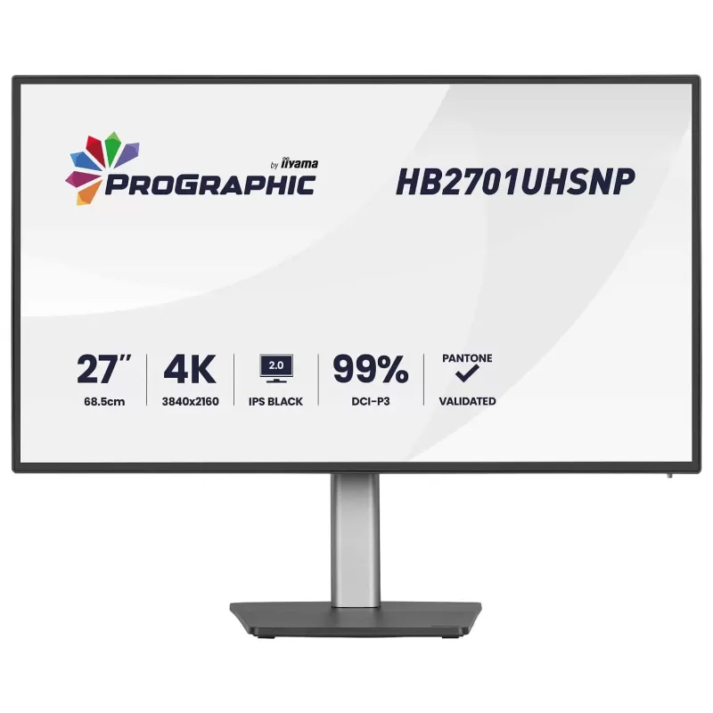 Computer Monitor IIYAMA ROG ProGraphic HB2701UHSNP-B1 27" 60Hz 4K, UHD IPS Color:black