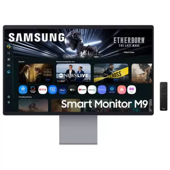 Computer Monitor Samsung AI M9 LS32FM900SUXEN 32" 165Hz 4K, UHD OLED Color:silver - parallel importer