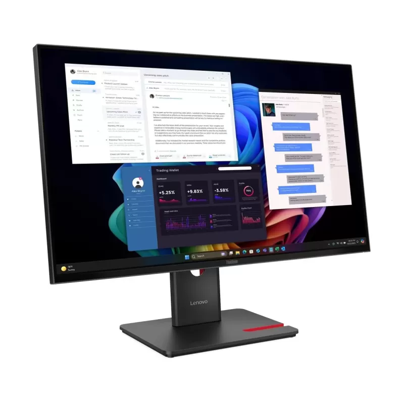 מסך מחשב Lenovo ThinkVision T27UD-40 64AFGAT2IS 27" IPS מסך מחשב Lenovo ThinkVision T27UD-40 64AFGAT2IS 27" IPS