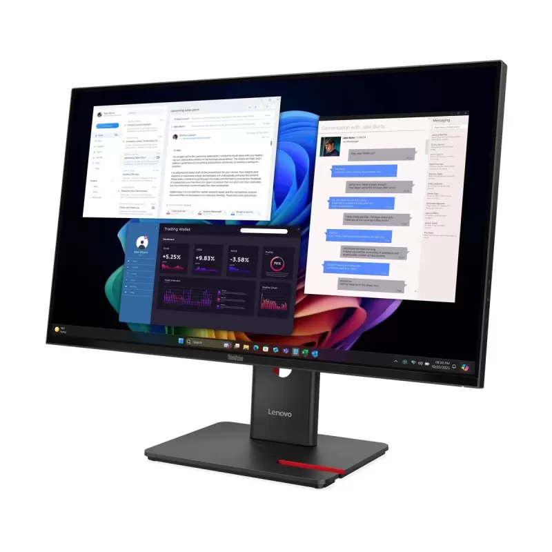 מסך מחשב Lenovo ThinkVision T27UD-40 64AFGAT2IS 27" IPS מסך מחשב Lenovo ThinkVision T27UD-40 64AFGAT2IS 27" IPS