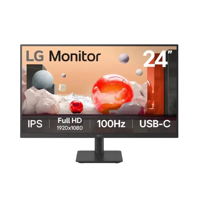 מסך מחשב LG 24 Monitor 24MS530B-B 24MS530B-B 24" IPS