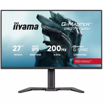 Монитор для игр IIYAMA G-Master Red Eagle GB2771QSU-B1 27" Fast IPS WQHD 200Hz 0.5ms GB2771QSU-B1 Цвет:чёрный