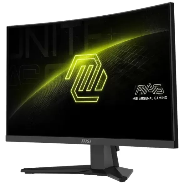 Монитор компьютере изогнутый MSI MAG 244C 23.6" 180Hz FHD VA Цвет:чёрный