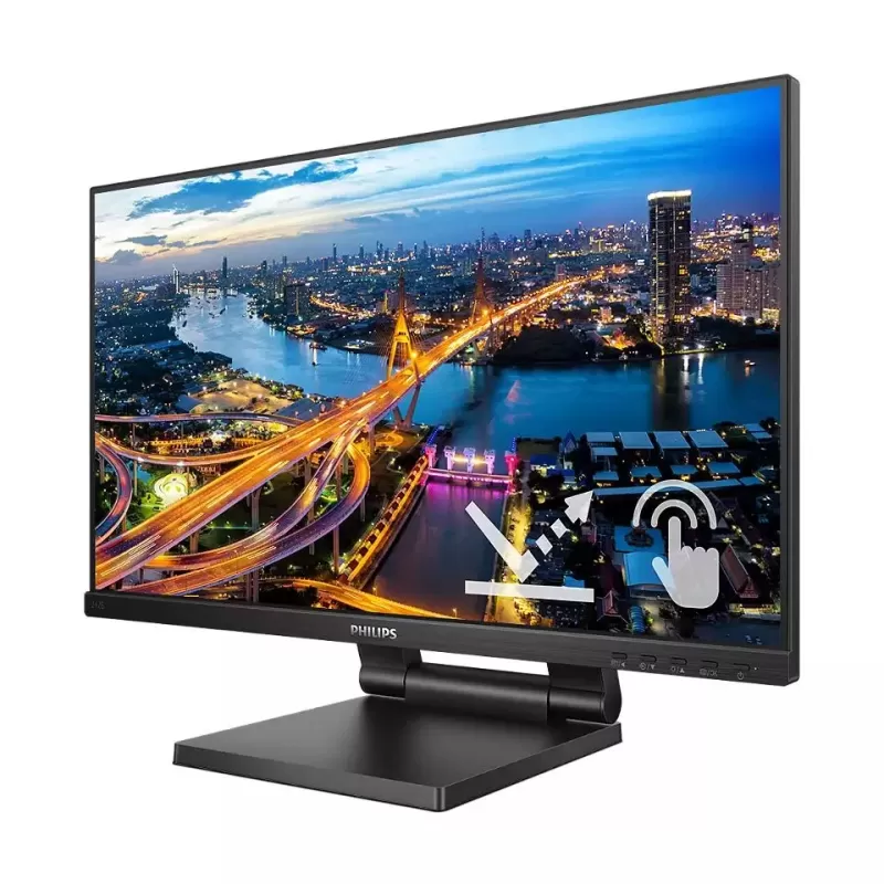 LCD monitor with SmoothTouch Philips 242B1TC 23.8" 75Hz TOUCH FHD IPS Color:black - official importer LCD monitor with SmoothTouch Philips 242B1TC 23.8" 75Hz TOUCH FHD IPS Color:black - official importer