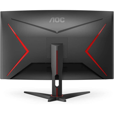 מסך גיימינג AOC C32G2AE קעור 31.5" 165Hz FHD VA צבע שחור - יבואן רשמי מסך גיימינג AOC C32G2AE קעור 31.5" 165Hz FHD VA צבע שחור - יבואן רשמי