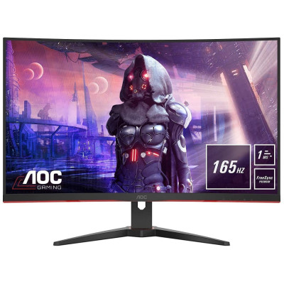 מסך גיימינג AOC C32G2AE קעור 31.5" 165Hz FHD VA צבע שחור - יבואן רשמי מסך גיימינג AOC C32G2AE קעור 31.5" 165Hz FHD VA צבע שחור - יבואן רשמי