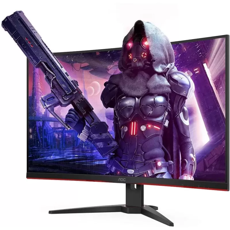 Gaming Monitor AOC C32G2AE Curved 31.5" 165Hz FHD VA Color:black - official importer