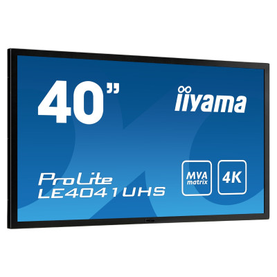 Computer Monitor IIYAMA LE4041UHS-B1 40" ProLite 4K MVA Panel VGA DVI 2xHDMI DP Computer Monitor IIYAMA LE4041UHS-B1 40" ProLite 4K MVA Panel VGA DVI 2xHDMI DP