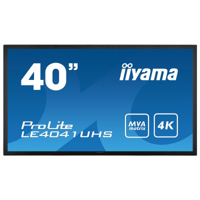 Computer Monitor IIYAMA LE4041UHS-B1 40" ProLite 4K MVA Panel VGA DVI 2xHDMI DP Computer Monitor IIYAMA LE4041UHS-B1 40" ProLite 4K MVA Panel VGA DVI 2xHDMI DP