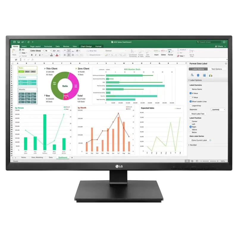 Computer Monitor LG 27BK550Y-B 27" IPS FHD 75Hz 5ms 27BK550Y-B Color:black - parallel importer Computer Monitor LG 27BK550Y-B 27" IPS FHD 75Hz 5ms 27BK550Y-B Color:black - parallel importer