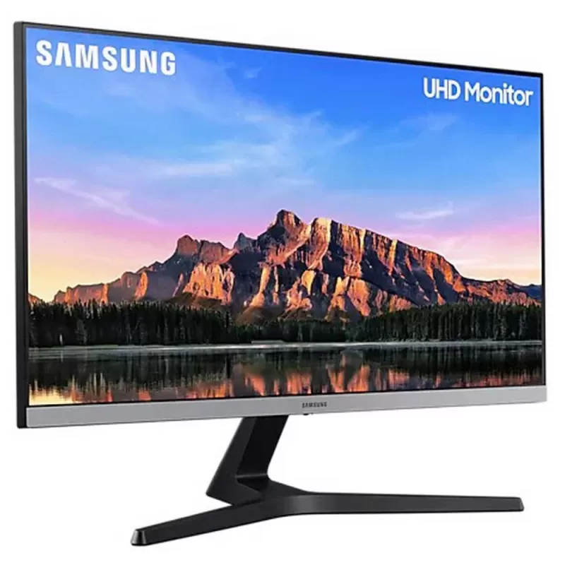 מסך מחשב Samsung 28" U28R554UQR UHD U28R554UQR 60Hz IPS צבע שחור - יבואן מקביל