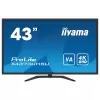 Computer Monitor IIYAMA ProLite X4373UHSU-B1 X4373UHSU-B1 43" 60Hz 4K, UHD VA Color:black
