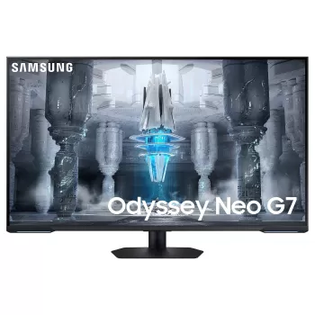 מסך גיימינג Samsung S43CG700NU 43" 4K UHD 144Hz 1ms VA S43CG700NU צבע שחור - יבואן מקביל