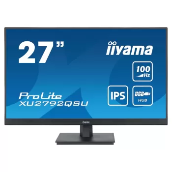 Computer Monitor IIYAMA ProLite XU2792QSU-B6 XU2792QSU-B6 27" 100Hz 2.5K, QHD IPS Color:black