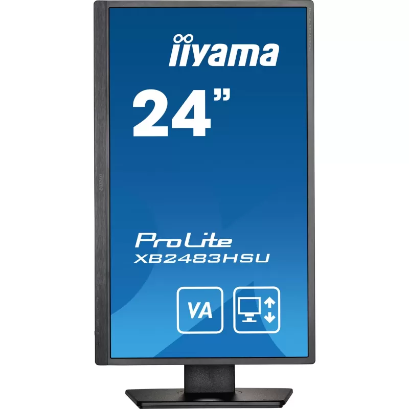 Монитор для ПК IIYAMA XB2483HSU-B5 24" ProLite VA FHD 75Hz 4ms XB2483HSU-B5 23.8" Цвет:чёрный