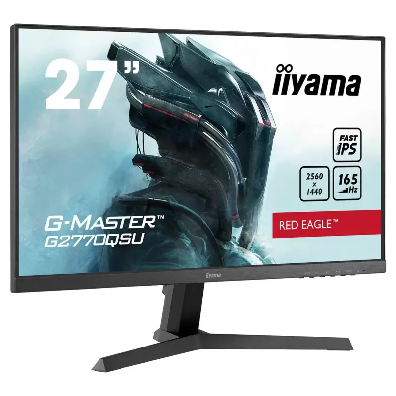 מסך גיימינג IIYAMA G-MASTER G2770QSU-B1 G2770QSU-B1 27" 165Hz 2.5K, QHD IPS צבע