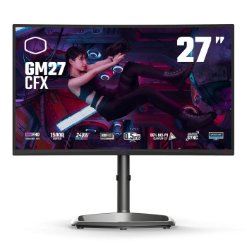 Gaming Monitor Cooler Master GM27-CFX CMI-GM27-CFX 27" 240Hz FHD VA Color:black Gaming Monitor Cooler Master GM27-CFX CMI-GM27-CFX 27" 240Hz FHD VA Color:black