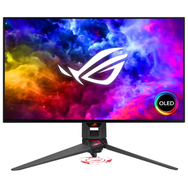 מסך גיימינג Asus ROG Swift PG27AQDM 26.5" OLED QHD 240Hz 0.03ms 90LM08Q0-B01A70 - יבואן מקביל