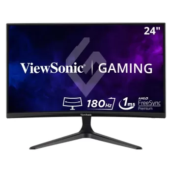 מסך מחשב גיימינג ViewSonic VX2418C QLCVX2418C 24" 180Hz FHD MVA צבע שחור