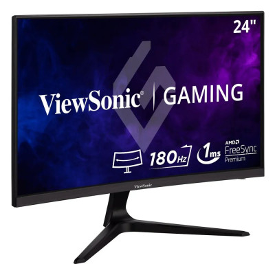 Игровой монитор ViewSonic VX2418C 24" 180Hz FHD MVA Цвет:черный.. Игровой монитор ViewSonic VX2418C 24" 180Hz FHD MVA Цвет:черный..