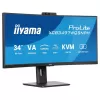 Curved computer monitor IIYAMA ProLite XCB3497WQSNPH-B1 34" 120Hz 2K+, QHD VA Color:black