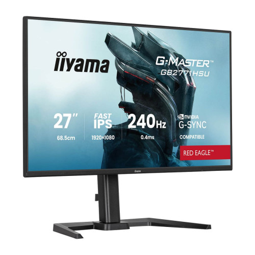Gaming computer monitor IIYAMA G-Master GB2771HSU-B1 27" 240Hz IPS Color:black
