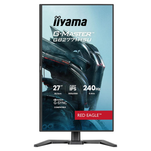 Gaming computer monitor IIYAMA G-Master GB2771HSU-B1 27" 240Hz IPS Color:black