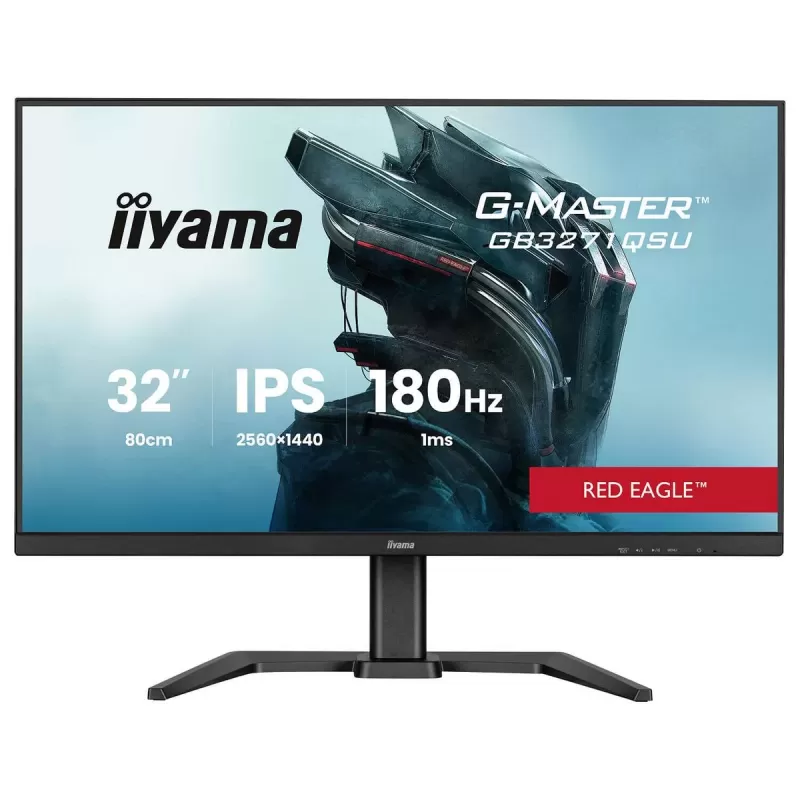 מסך מחשב לגיימינג IIYAMA G-Master GB3271QSU-B2 31.5" 180Hz 2K, QHD IPS צבע שחור