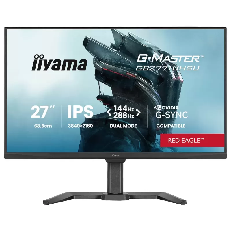 מסך מחשב IIYAMA G-Master שחור GB2771UHSU-B1 27" 144Hz 4K, UHD IPS