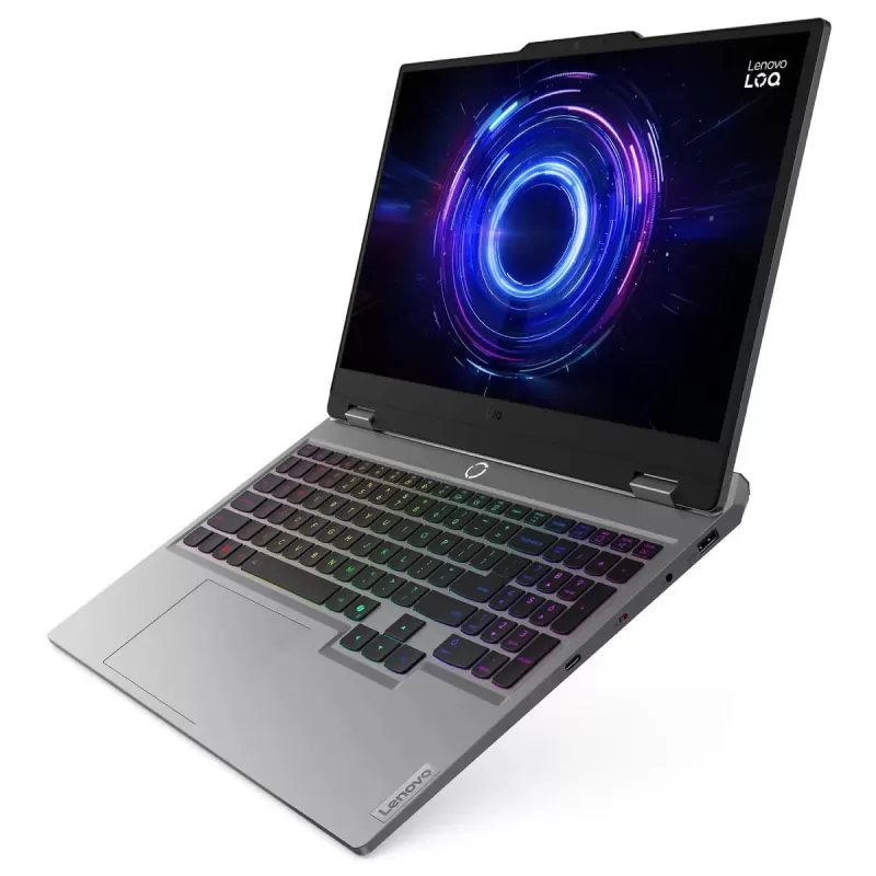 Gaming Laptop Lenovo LOQ RTX5070 83JE011YIV 15.6" 144Hz IPS 32GB RTX 5070 SSD:1TB Windows 11 Home Color:gray