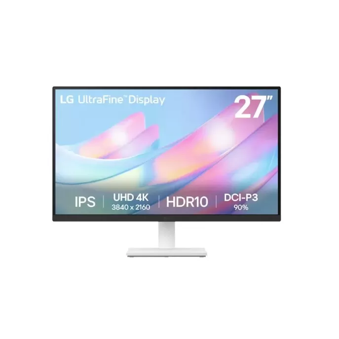 מסך מחשב LG UltraFine לבן 27US500-W 27" 60Hz 4K, UHD IPS - יבואן מקביל מסך מחשב LG UltraFine לבן 27US500-W 27" 60Hz 4K, UHD IPS - יבואן מקביל