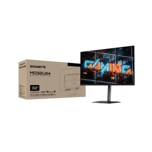 Монитор для ПК Gigabyte MO32U24 31.5" 4K, UHD OLED Цвет:чёрный
