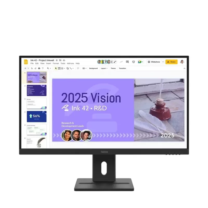 Computer Monitor Lenovo ThinkVision E27Q-40 64BDGAT4IS 27" IPS Computer Monitor Lenovo ThinkVision E27Q-40 64BDGAT4IS 27" IPS