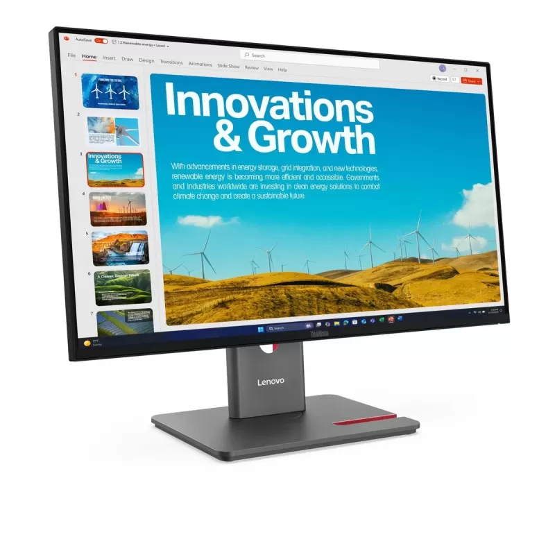 מסך מחשב Lenovo ThinkVision P24QD-40 23.8 64B1GAT1IS 23.8" IPS