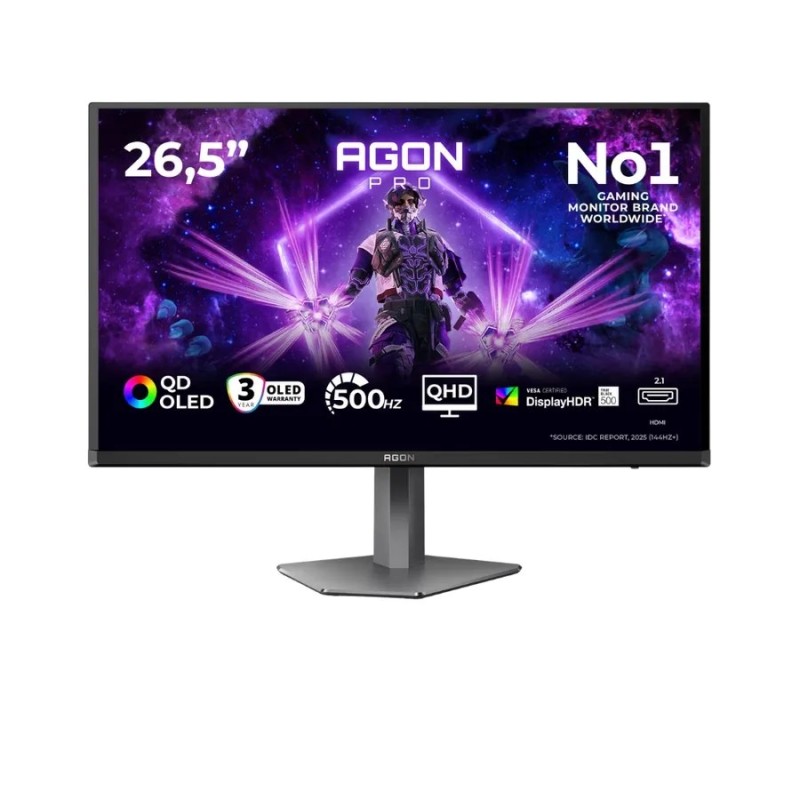 מסך מחשב מסך גיימינג 27" QD-OLED דגם AG276QKD2 מבית AOC AG276QKD2