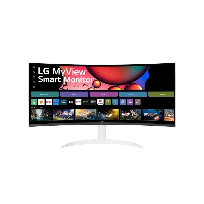 Монитор для ПК LG MyView Smart 34 Monitor 34SR65QC-W 34SR65QC-W 34" VA - официальный импортер