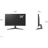 מסך מחשב LG UltraGear 24 FHD VA 24GS50F-B 24GS50F-B 23.8" - יבואן רשמי