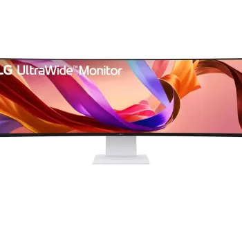מסך מחשב LG UltraWide 49 Dual QHD Nano IPS Curved 49U950A-W 49U950A-W 49" - יבואן רשמי