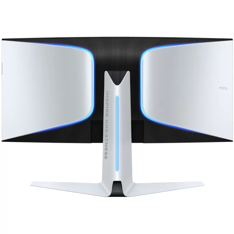 מסך מחשב גיימינג TCL 34R83Q 34" WQHD 170Hz QD-Mini LED Curved 34R83Q VA צבע לבן
