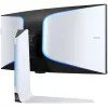 מסך מחשב גיימינג TCL 34R83Q 34" WQHD 170Hz QD-Mini LED Curved 34R83Q VA צבע לבן