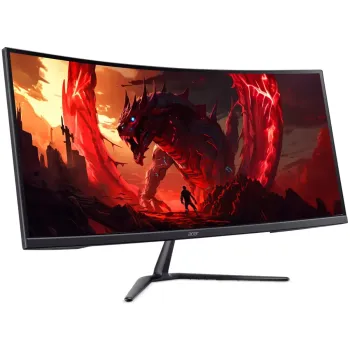 Gaming Monitor Acer Nitro ED340CUR W0 34" UWQHD 240Hz Curved UM.CE0EE.018 VA Color:black