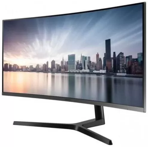 Монитор для ПК Samsung C34H890WJM изогнутый 34" UWQHD VA Цвет:чёрный - параллельный импортер